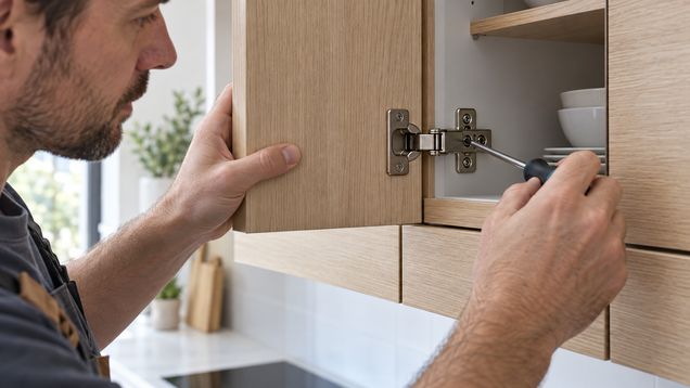 Регулировка мебельных петель